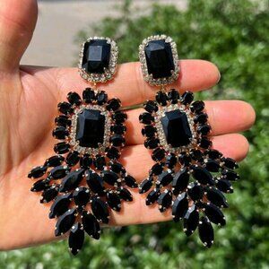 Women's Crystal Rhinestone Dangle Earrings